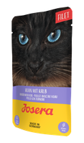 Влажный корм для кошек Josera Filet Huhn mit Kalb филе курицы с телятиной 70 г