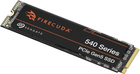 Dysk SSD Seagate FireCuda 540 1TB M.2 PCI Express 5.0 3D NAND TLC (ZP1000GM3A004) - obraz 4