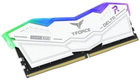 Pamięć Team Group DDR5-6400 32768MB PC5-51200 (Kit of 2x16384) T-Force Delta RGB White (FF4D532G6400HC40BDC01) - obraz 3