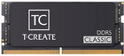 Pamięć Team Group SODIMM DDR5-5600 32768MB PC5-44800 T-Create Classic Black (CTCCD532G5600HC46A-S01) - obraz 1