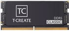 Pamięć Team Group SODIMM DDR5-5600 32768MB PC5-44800 T-Create Classic Black (CTCCD532G5600HC46A-S01)