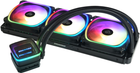 Chłodzenie wodne Enermax Aquafusion ADV 360 mm Squa RGB Black (ELC-AQFA360-SQA) - obraz 4