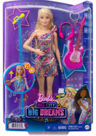 Lalka Mattel Barbie Big City Dreams Malibu z muzyką GYJ23 (0887961972849) - obraz 1
