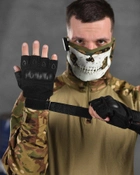 Тактические беспалые перчатки XL черные (10953) - изображение 2