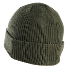 Шапка акриловая крупной вязки Beanie Cap Olive - изображение 3