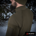 Куртка XL/R Polartec Olive M-Tac Jacket Fleece Dark Combat - изображение 11