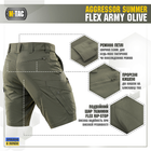 Шорти Summer Olive M-Tac M Flex Army Aggressor - зображення 5