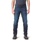 Брюки тактические джинсовые 5.11 Tactical Defender-Flex Slim Jeans W31/L36 Dark Wash Indigo - изображение 1