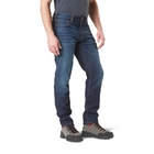 Штани тактичні джинсові 5.11 Tactical Defender-Flex Slim Jeans W40/L30 Dark Wash Indigo - зображення 2