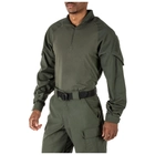 Рубашка тактическая под бронежилет 5.11 Tactical Rapid Assault Shirt M TDU Green - изображение 3