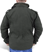 Куртка со съемной подкладкой SURPLUS REGIMENT M 65 JACKET M Black - изображение 8