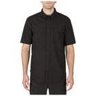 Сорочка тактична з коротким рукавом 5.11 Stryke ™ Shirt - Short Sleeve L Black - зображення 1