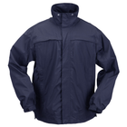 Куртка тактическая для штормовой погоды 5.11 Tactical TacDry Rain Shell 2XL Dark Navy - изображение 4