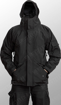 Куртка непромокаюча з флісовою підстібкою M Black - зображення 13