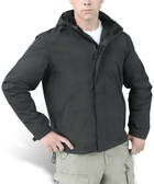 Куртка SURPLUS ZIPPER WINDBREAKER XL Black - изображение 4
