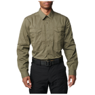 Рубашка тактическая 5.11 STRYKE™ LONG SLEEVE SHIRT XS RANGER GREEN - изображение 1