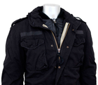 Куртка зі знімною підкладкою SURPLUS REGIMENT M 65 JACKET L Black - зображення 10