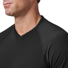Футболка тактическая потоотводящая 5.11 Tactical® V.XI™ Sigurd S/S Shirt L Black - изображение 8