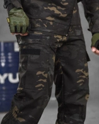 Тактичний костюм Muraena чорний мультікам ВТ1009 XL - зображення 7
