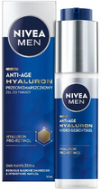 Krem-żel do twarzy Nivea Men Hyaluron przeciwzmarszczkowy 50 ml (4006000002255)