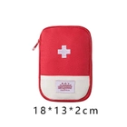 Мини-аптечка в сумку, дорожная, органайзер для лекарств 18x13см Красный ( код: IBH053R ) - изображение 7