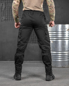 Тактичні чоловічі штани весна/літо S чорні (85660) - зображення 6