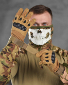 Тактические полнопалые перчатки 2XL койот (11134) - изображение 1