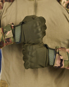 Тактические штурмовые полнопалые перчатки XL олива (17038) - изображение 3