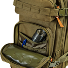 Тактичний рюкзак MACGYVER 26л зелений 602135 - изображение 4
