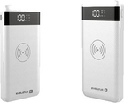 Портативний зарядний пристрій Evelatus Power Bank Wireless EPB05 10000 mAh White (EPB05WH) - зображення 5