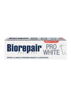 Професійна низькоабразивна зубна паста BioRepair Pro White 75ml