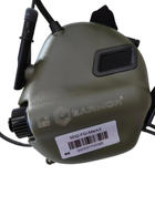 Активні захисні навушники Earmor M32 MARK3 (FG) Olive Mil-Std - зображення 2
