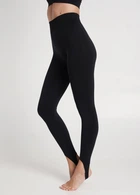 Легінси жіночі спортивні зі штрипками Giulia LEGGINGS STRAPS L/XL Black-black