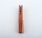 Нож складной Ganzo G720-O оранжевый - изображение 11