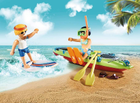 Zestaw klocków PLAYMOBIL Family Fun samochód plażowy z przyczepą na kajak 70436 (4008789704368) - obraz 3