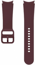 Ремінець Samsung Sport Band для Galaxy Watch 4 20 мм M / L Burgundy (8806094319859) - зображення 1