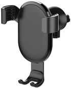 Автотримач для телефона ColorWay Metallic Gravity Holder Black (CW-CHG01-BK) - зображення 2