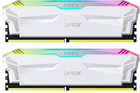 Оперативна пам'ять Lexar DDR4-3600 16384MB PC4-28800 (Kit of 2x8192) Ares RGB Black (LD4BU008G-R3600GDLA) - зображення 1