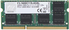 Pamięć G.Skill SODIMM DDR3L-1600 8192MB PC3L-12800 Standard (F3-1600C11S-8GSL) - obraz 1