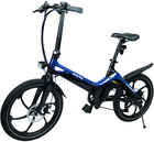 Електровелосипед Blaupunkt Fiete 20" Синьо-чорний (2008022000005) - зображення 3