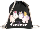 Сумка для взуття Nici Cloud Dreamer Friends 4ever 34.5 x 39 см (4012390423440)