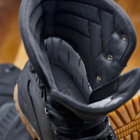 Берцы демисезонные тактические PAV 805 Harlan черные кожаные с мембраной Winterfrost 46 - изображение 8