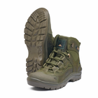 Берцы летние тактические ботинки PAV 501 хаки олива кожаные сетка Fee Air 42 - изображение 5