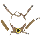 Качественная подвесная система FMA для шлема Team Wendy с подушками (COYOTE) - изображение 4
