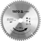 Диск пиляльний по дереву YATO 235x25.4 мм 60 зубців до 7000 об/хв (YT-60687)
