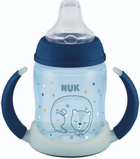 Butelka Nuk First Choice Plus z uchwytami 150 ml Niebieska (4008600400400) - obraz 2