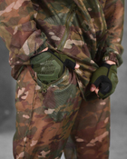 Військовий маскувальний костюм сітка + баф S/M/L мультикам (17073) - зображення 6