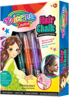 Zestaw prezentowy Colorino do ozdabiania włosów 5 standardowych zmywalnych odcieni (5907620137015) - obraz 1