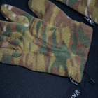 Перчатки флисовые 280 г/м Kirasa мультикам (Арт KI418) - изображение 6