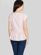 Блузка жіноча Lenitif K396 L-XL Рожева (5902194332651) - зображення 2